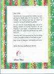 LETTER FROM SANTA AT THE NORTH POLE!