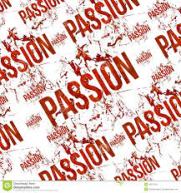 PASSION.WORD WALLPAPER.RED AND WHITE